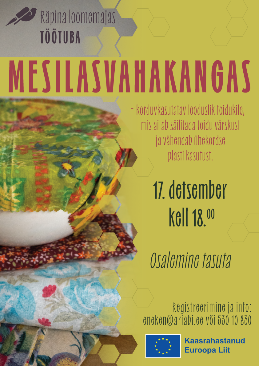 Mesilasvahakanga töötuba
